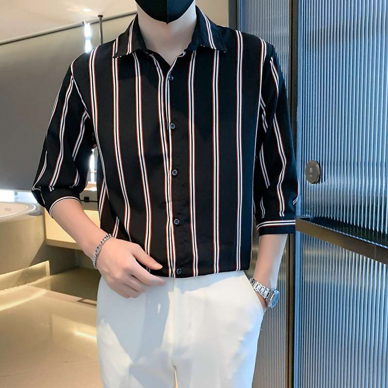 ストライプ シャツ 上質ストライプ スタイリッシュシャツ
