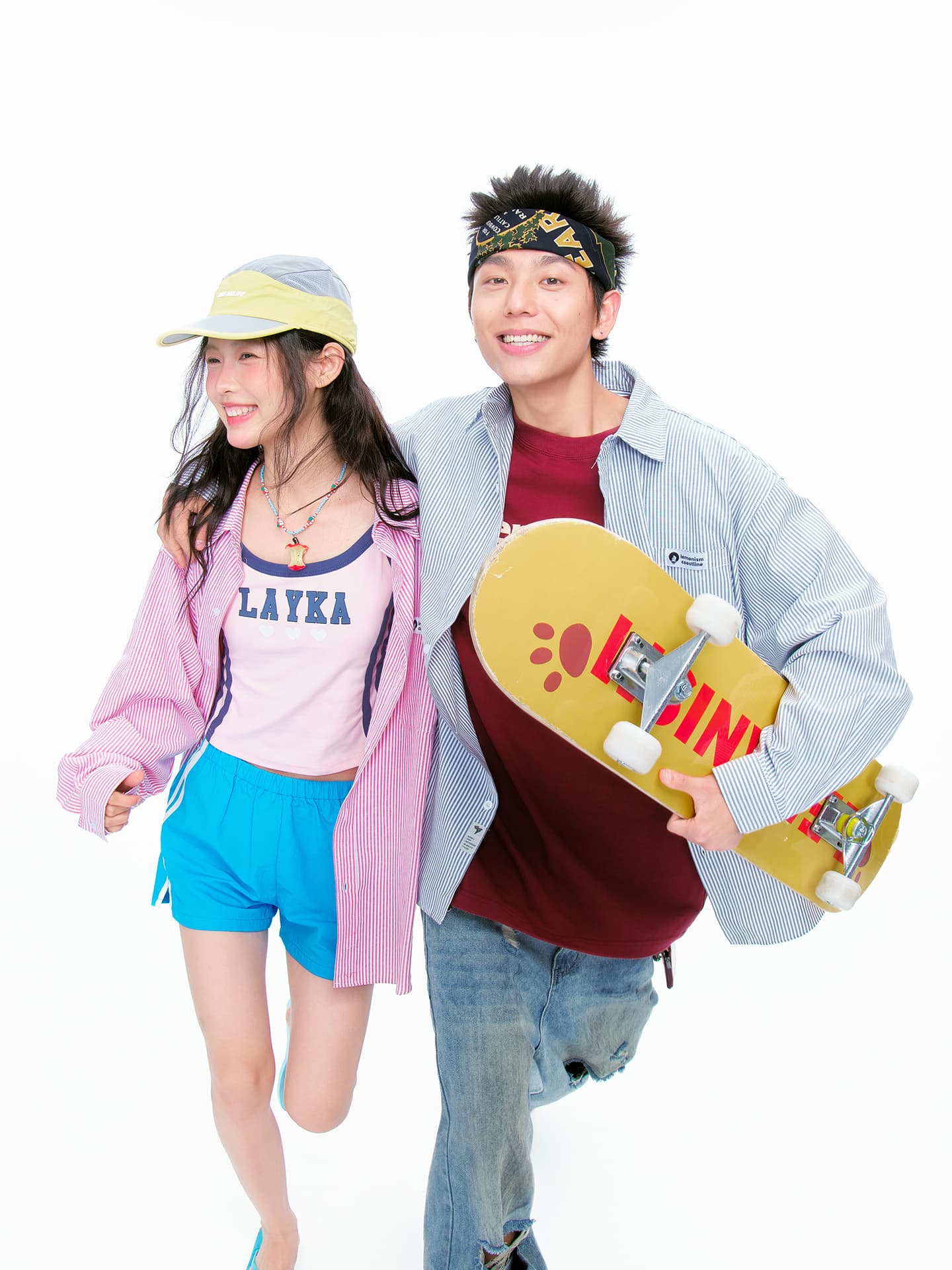 ストライプシャツ涼やかなリラックスシャツ