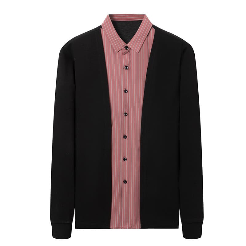 ストライプ シャツ カジュアル ストライプ デザイン シャツ