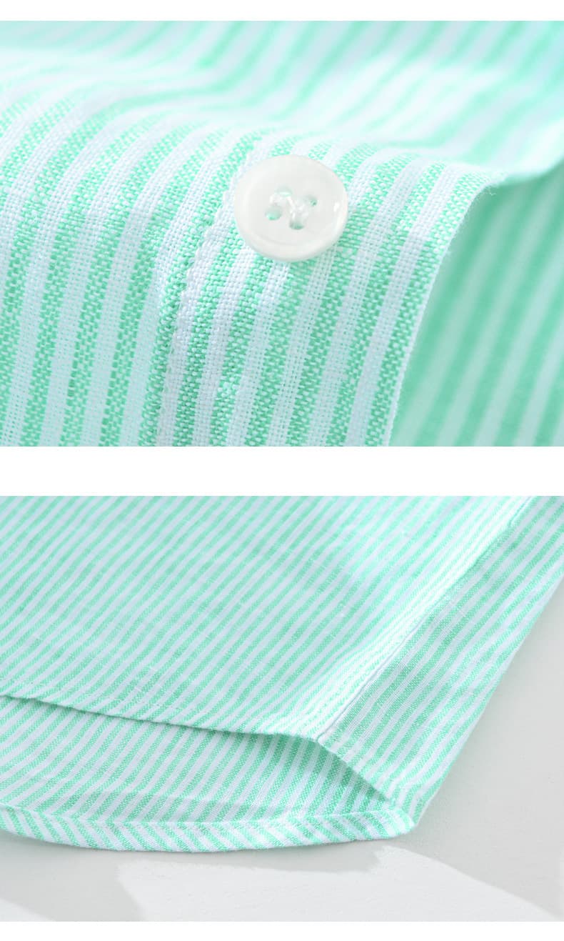 ストライプ シャツ さわやか リラックス ストライプシャツ
