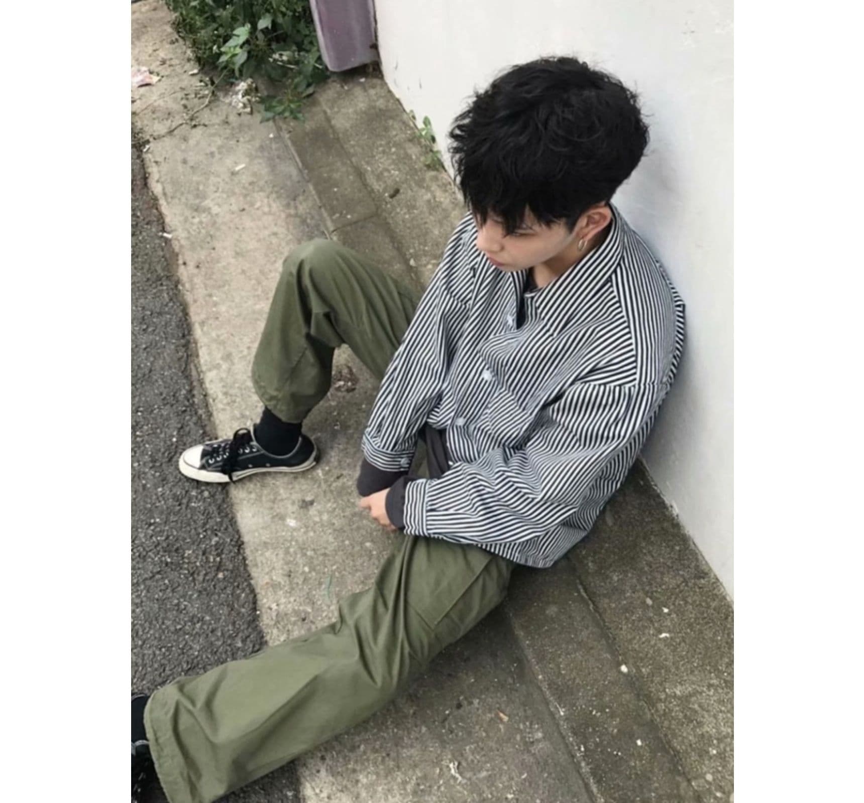 ストライプシャツ おしゃれ縦縞シャツ